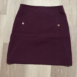 Purple Skirt - Ann Taylor Loft